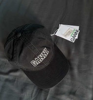 หมวก ganni cap พร้อมส่ง ของแท้💯