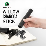 Marie's WILLOW CHARCOAL STICK ( 1 pc. Jumbo) 5.5" inch L stick x 3/4" in. dia. (16mm dia.x 135mm L)