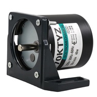 70KTYZ 220โวลต์ AC 40วัตต์เกียร์มอเตอร์ถาวรแม่เหล็กซิงโครไนซ์มอเตอร์ที่มีวงเล็บ