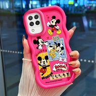 HP Phone Case For Samsung A22 M22 M32 Case Phone Case Trendy Silicone Protective Case Mickey Mouse P