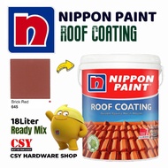 NIPPON PAINT Roof Coating 18Liter / Cat Atap Tahan