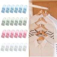 E28 1pcs - Hanger overlay hook extender connector multipurpose cloth baju mini penyangkut organizer 