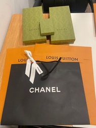 原裝名牌LV 紙盒 包裝盒 紙袋