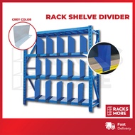 RACKSMORE Rack Shelves Divider Boltless Rack Divider Storage Rack Organizer Steel Plate Shelf Separa