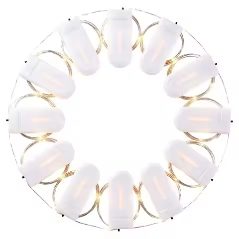TFORU-LED Fairy Lights, Battery Operated String Lights LED Ultra Thin Copper Wire Mini Fairy Lights 