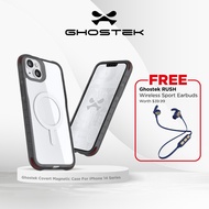Ghostek Covert Magnetic Case For iPhone 14 Series W/Free Ghostek  RUSH Wireless Sport Earbuds Worth $39.99
