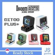 Divoom Ditoo Plus Retro Pixel Art Bluetooth Portable Speaker With DIY LED Display Board