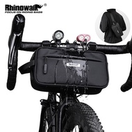 Rhinowalk Waterproof Bike Handlebar Bag  Bicycle Bags Frame Multifunction Portable Shoulder Bag Bike Accessorie