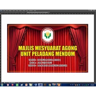 BANNER SAIZ 6x4 WITH DESIGN