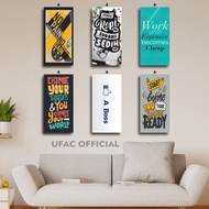HIASAN DINDING KAYU Kitchen WALL DECORATIONS QUOTES ENJOY LIFE 15X30 Q6YED/MAX9Y/ GAMING ROOM DECORA