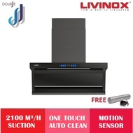 LIVINOX 2100m³/h Auto Clean Cooker Hood LCH-DARLEY DC-90BL