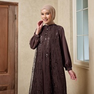 ZM Zaskia Mecca - Binora Gamis Wanita | Jejak Teduh Series Arta Pusaka | Koleksi Ramadhan Series