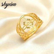 SKYRIM Witch Knot Ring Fashion Jewelry Ring Men Women's Ring Couple Ring