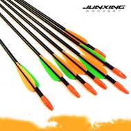28 inches fiberglass arrows 73cm x 1