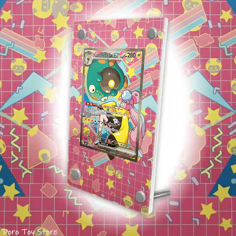Art Display For Pokemon Card Display PTCG Iono Belibolt M2 Anime Game DIY Expand Art Self Made Fans 