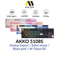 Akko 5108S Mechanical Keyboard (RGB / Acoustic Foam / AKKO CS Jelly Switch)