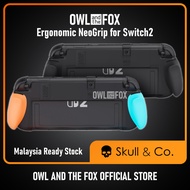 Skull & Co Nintendo Switch 2 NeoGrip Ergonomic Grip Protective Handle Case Savage Raven by Skull & C