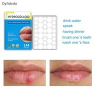 Dyfidvdo 144pcs Mouth Blister Patch Cold Sore Lip Blister Patch Cold Sore Healing Hydrocolloid Lip C
