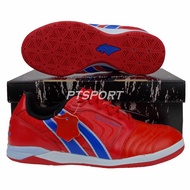 รองเท้ากีฬา รองเท้าฟุตซอล PAN PF-14Y2 IMPULSE V NAPPA SHOES สีแดงน้ำเงิน