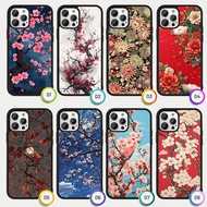 Case Casing iPhone 17 16 15 14 13 12 11 Pro Max Plus Air JAPANESE FLOWERS DL0069
