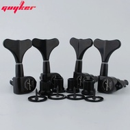 GUYKER Headstock Sealed Bass Tuners Machine Heads Black