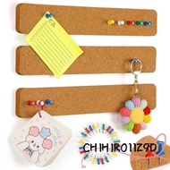 CHIHIRO11Z9D Self Adhesive Cork Board, Self Adhesive Frameless Pushpin Cork Board, Durable Cork Mate