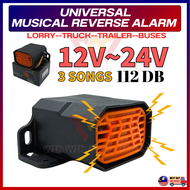 Universal Musical Reverse Alarm Loud Horn For Lorry Trailer Truck 3 Songs Option Baby Shark Strong S