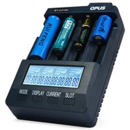 OPUS BT - C3100 V2.2 DIGITAL INTELLIGENT 4 SLOTS LCD BATTERY CHARGER