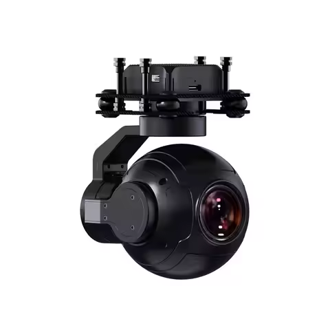 NCZOBOE ZR10 2K 4MP QHD 30X Hybrid 10X Optical Zoom Gimbal Camera 1/2.7" CMOS HDR Starlight Night Vi