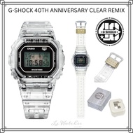 Casio G-shock 40th Anniversary CLEAR REMIX DW-5040RX-7 DW-5040RX DW5040RX DW5040RX7 g-shock skeleton