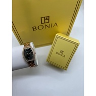 [ PREMIUM ITEMS✅] BONIA Date Jam Tangan Wanita Stainless Steel Rosegold Ladies Luxury Women Watches 