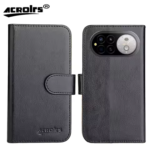 IIIF150 Action 15 Case 6.67" 6 Colors Top Quality Stand With Wallet Card Slots Squirrel Leather Prot