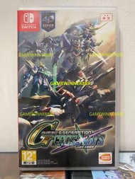 《今日快閃價》（中古二手）Switch NS遊戲 SD高達G世紀 SD鋼彈G世代 火線縱橫 SD GUNDAM G GENERATION CROSS RAYS 港版中英日文版