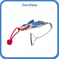 [SG] Pet Squeaky Shark Tug of War Toy - Interactive Rope Tugging Squeaker Toy for Dogs &amp; Puppies