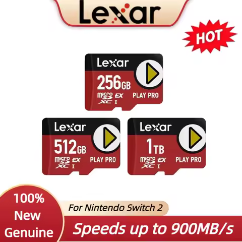 Original Lexar Professional Play PRO MicroSD Express Card 1TB/512GB/256GB,4K Video,Memory Cards for 