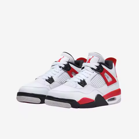 Nike Authentic AIR JORDAN 4 AJ4 Unisex Big Kids Basketball Shoes 408452-161