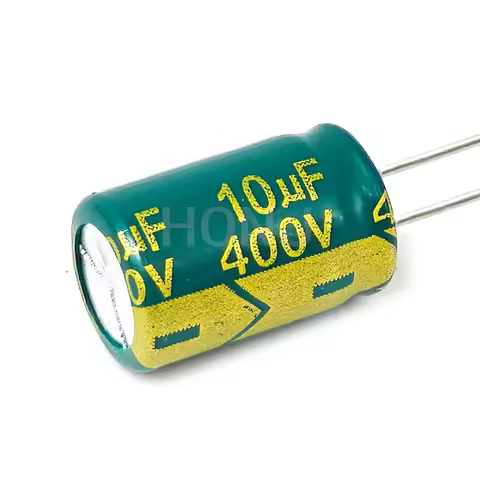 20PCS 400V10uf 8x12mm Aluminum Electrolytic Capacitor 10uf400v 400v 10uf 400V 10mf 400vdc 10MFD 400v