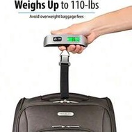 1pc Portable Digital Luggage Scale, Hanging Electronic Digital Travel Suitcase Luggage Scale, 50kg/1