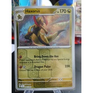 Haxorus-046/064-NM-Rare Reverse Holo-SV: Shrouded Fable-Pokémon TCG