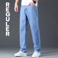 Korean Style Adult Long Men's Jeans Jumbo Adult Men's Jeans Jumbo Adult Men's Baggy Jeans Adult Men'