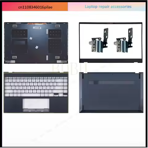 New Laptop Shell For ASUS ZenBook 14 UX425 UX425J UX425E U4700J LCD Back Cover Rear Lid Front Bezel 