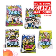 NOTE BOOK HARI GURU, TEACHER DAY NOTEBOOK, HADIAH HARI GURU, BUKU NOTA GURU