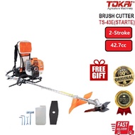 TOKAI TS-43E BRUSH CUTTER BACKPACK BRUSH CUTTER/ MESIN RUMPUT GALAS 42.7CC (ELECTRIC STARTER) (2 STR