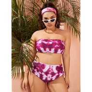 Plus Size Two Piece Swimsuit Bikini Set 0XL | 4XL
