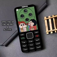 1533 Latest OPPO FIND X8 Softcase 2024 - Flexible rubber material - TELEPON Motif - Latest OPPO FIND