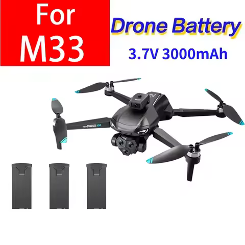 M33 Drone Battery Original Battery 3.7v 3000mAh Battery For M33 Rc Drone Accessories Parts