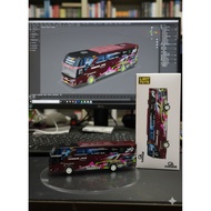 Miniature bus ARMAGEDDON Jet Bus 3 Tunggal Jaya 1/87 LikitToys