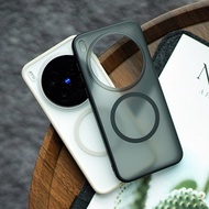 Magnetic Clear Phone Case For Vivo X300 Pro X300s X300 Ultra Hybrid Soft TPU+PC Back Case Shockproof