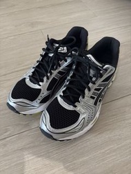 ASICS GEL-KAYANO 14 黑銀黃色 9.5