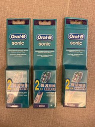 Oral-B sonic 電動牙刷刷頭 共6支